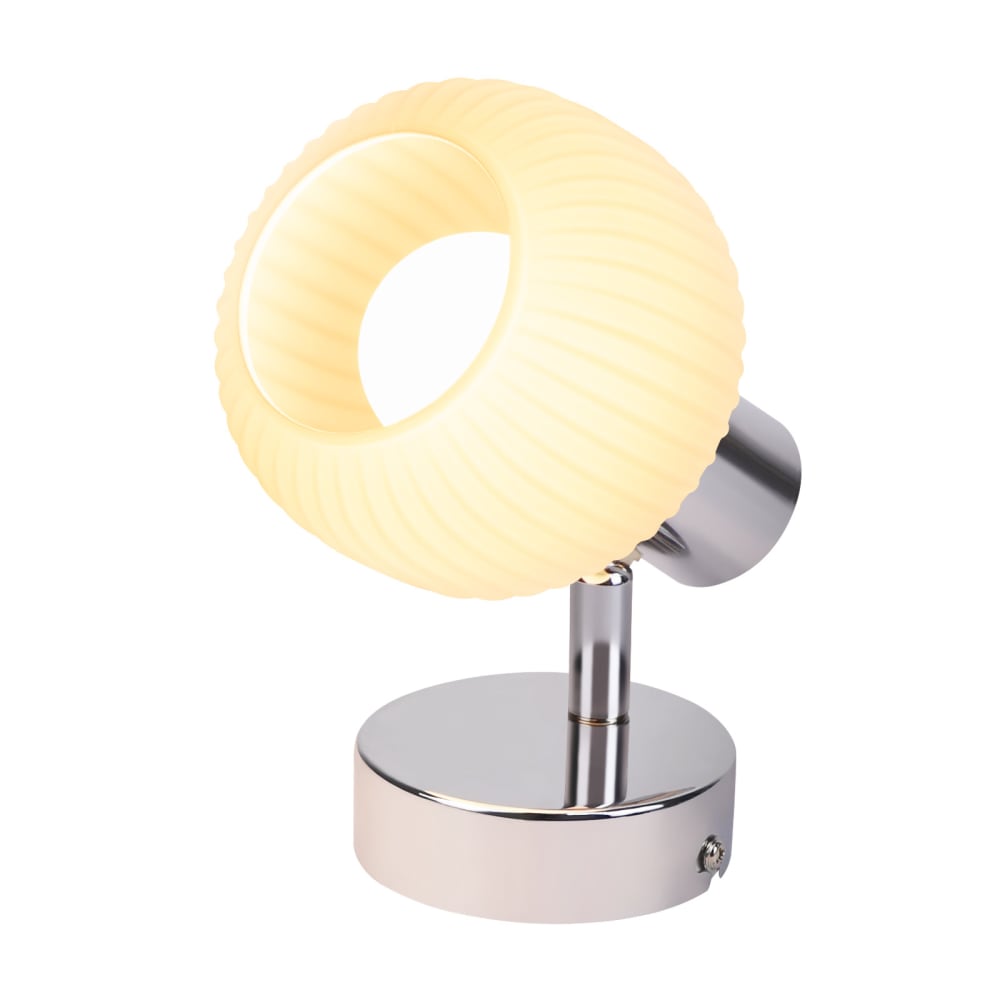 Spot de plafond fer blanc 12.5x10x13cm e14 1 flammes