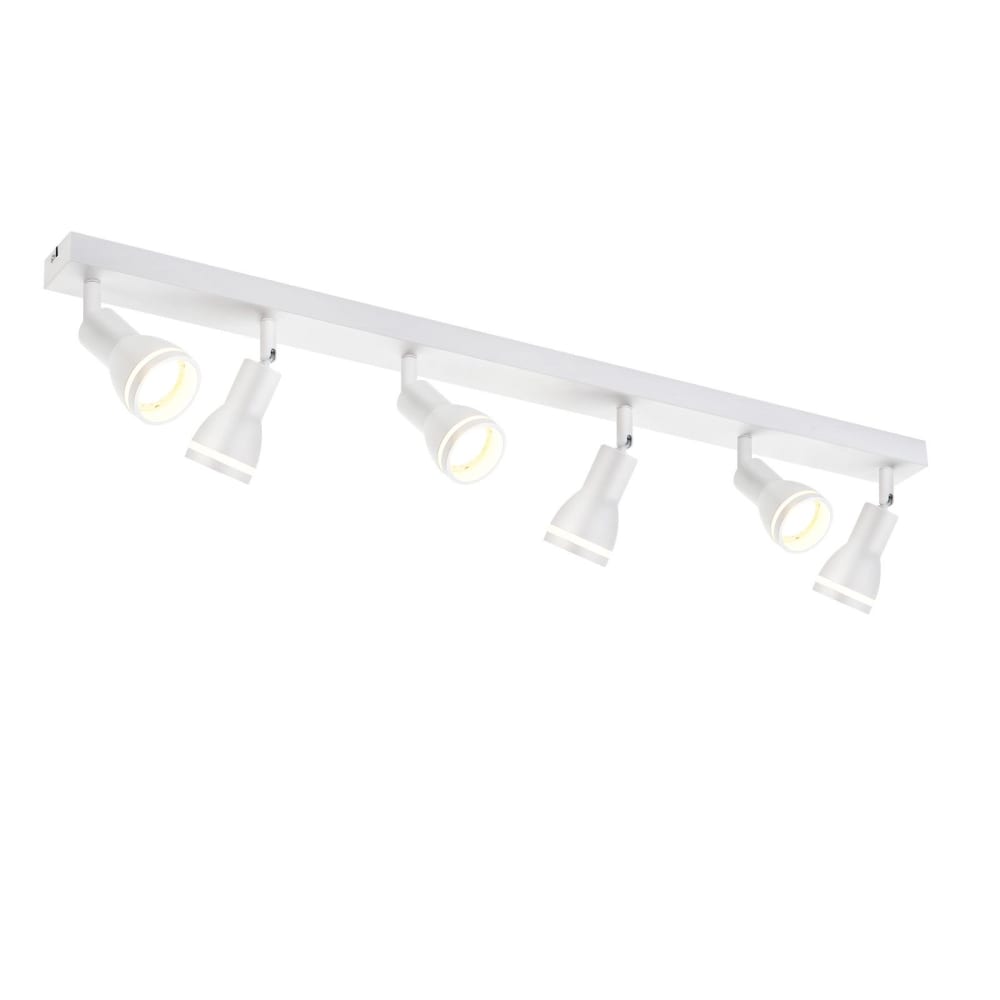 Spot de plafond en fer blanc 83x5x15.7cm gu10