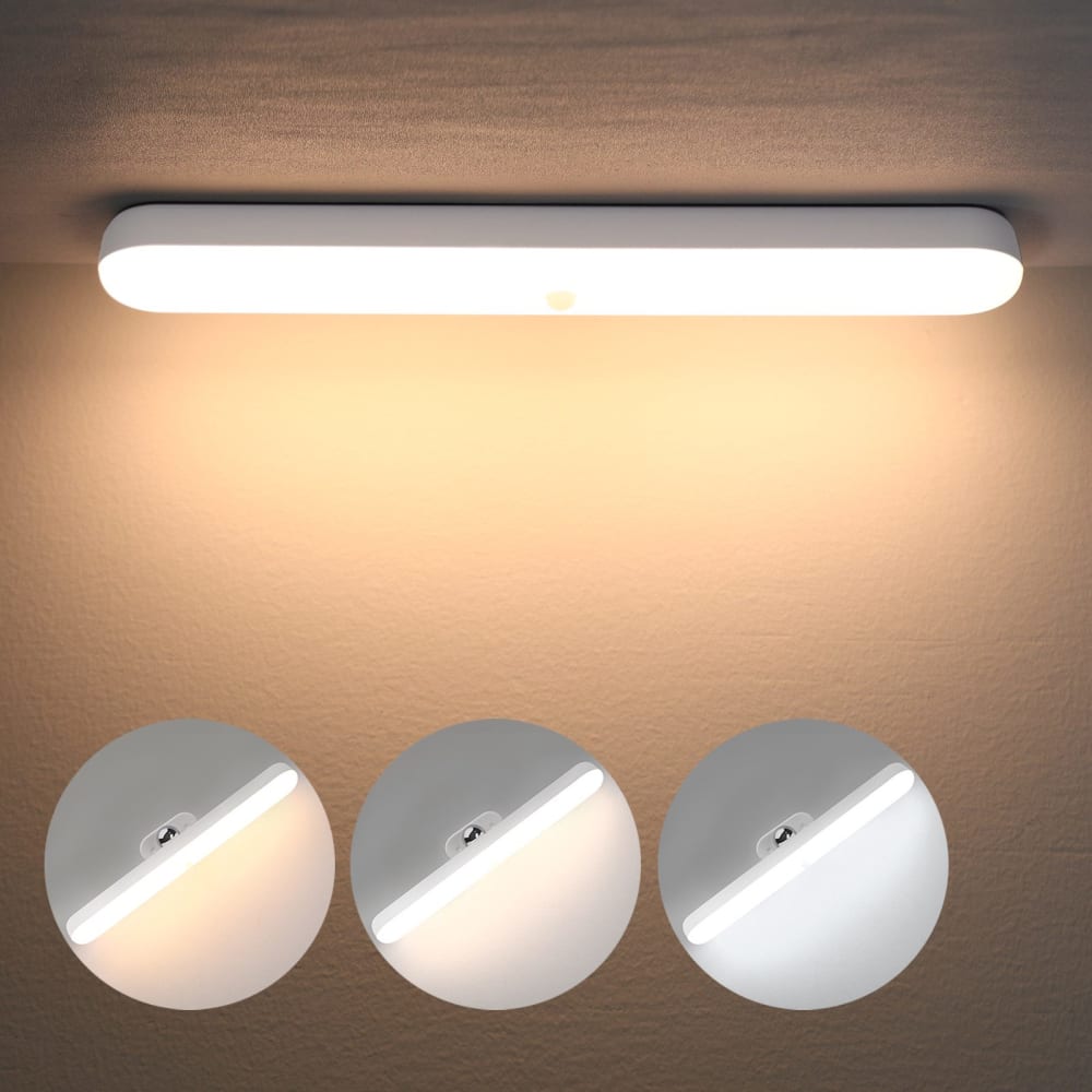 Applique murale en abs pc blanc 28x4x7.5cm led 1.5w — vue 3