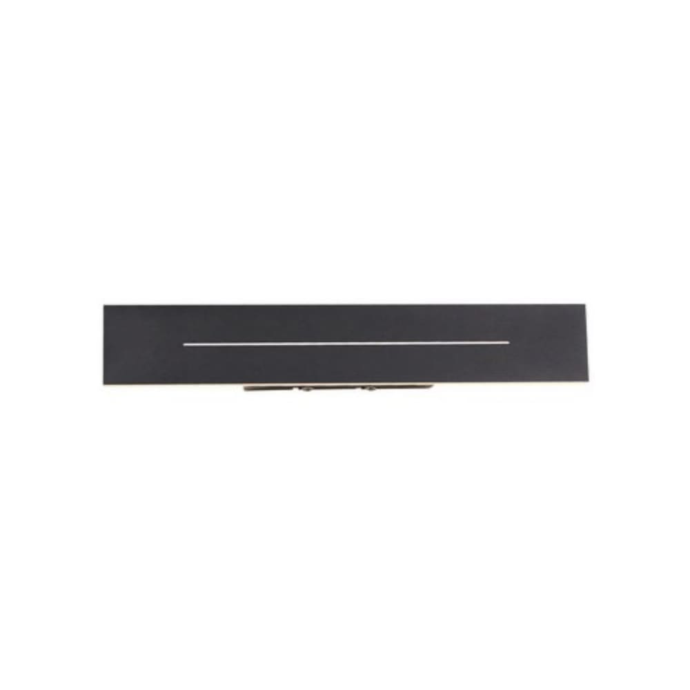 Applique murale en fer noir 30x5x4cm led 3000k 8w