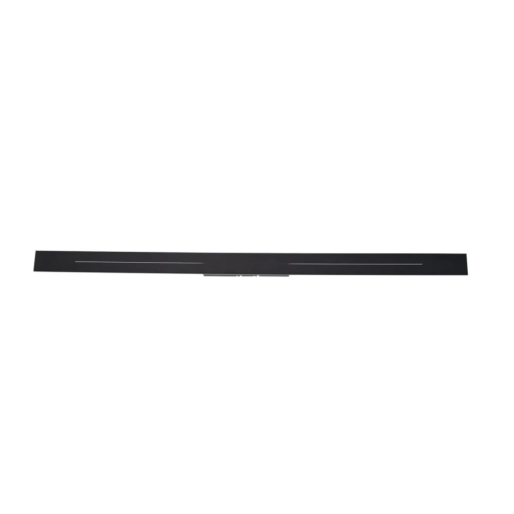 ZMH Wandleuchte Eisen 100x5x4cm Schwarz LED 3000K 31W style modern Schwarz Stahl