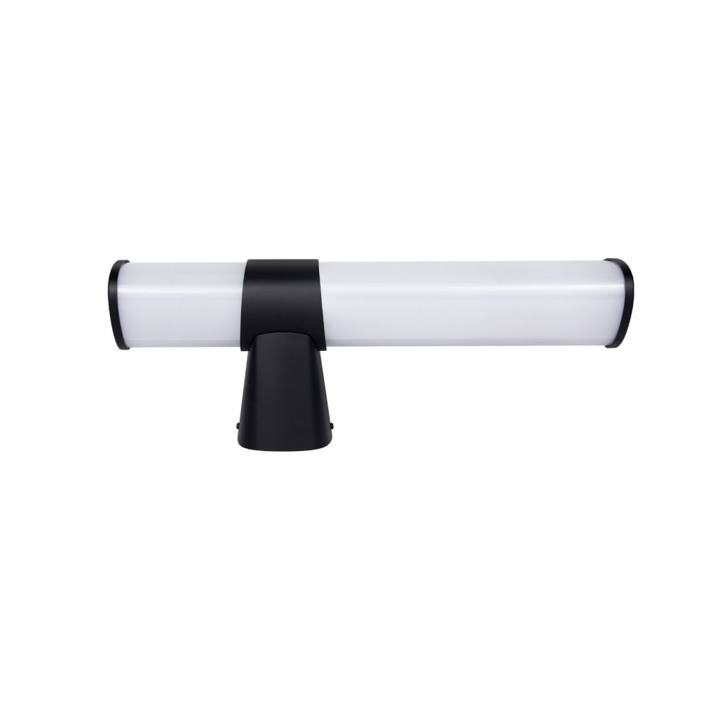 ZMH Spiegelleuchte PC 35x12.8x6.8cm schwarz LED style modern - Pc - Polycarbonat