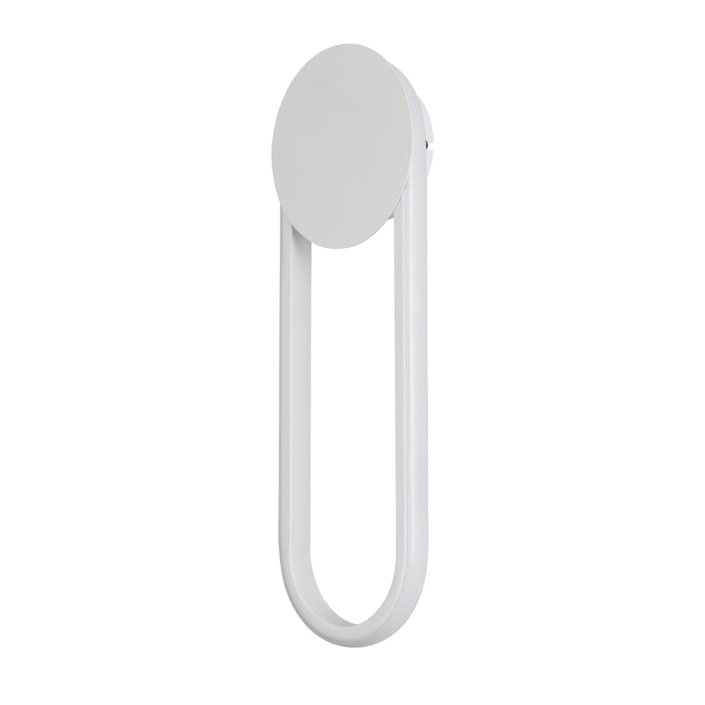 Applique murale en fer blanc 41.5x14x4cm led 3000k 12w