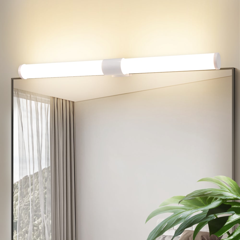 Spiegelleuchte PC 40x5.2x3.2cm weiß LED - Maisons Du Monde