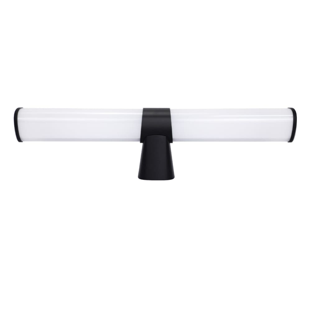 ZMH Spiegelleuchte ABS 40x12.8x6.8cm schwarz LED style modern - Pvc - Polyvinlychlorid