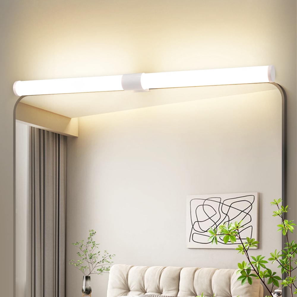 Spiegelleuchte PC 60x5.2x3.2cm weiß LED - Maisons Du Monde