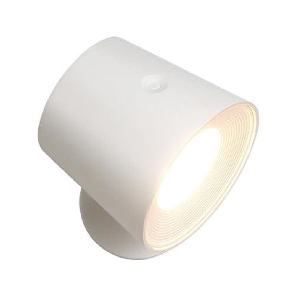 Applique murale en abs pc blanc 11x8.5x7.5cm led 2w