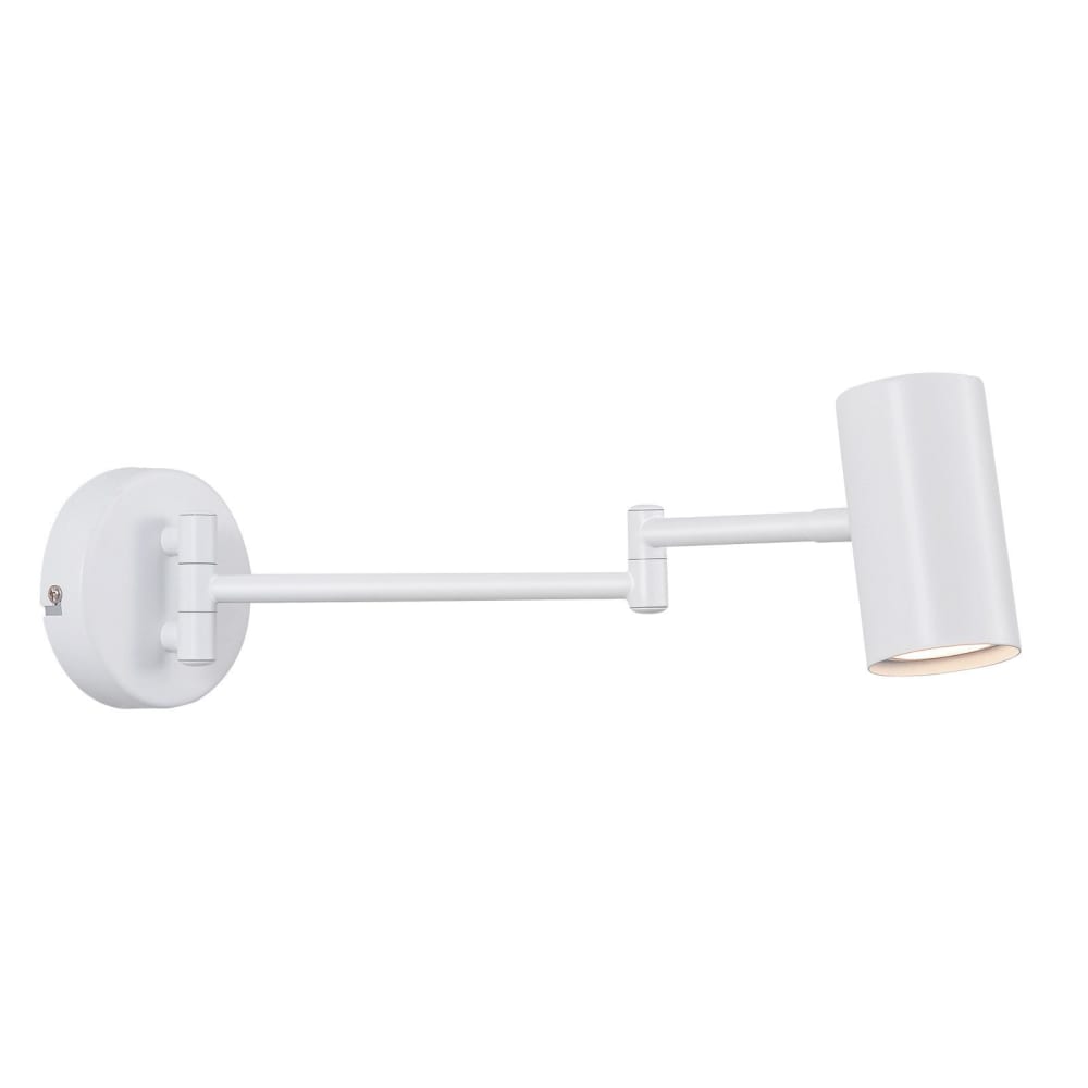 Applique murale en fer blanc 10x10x50cm gu10 — vue 4