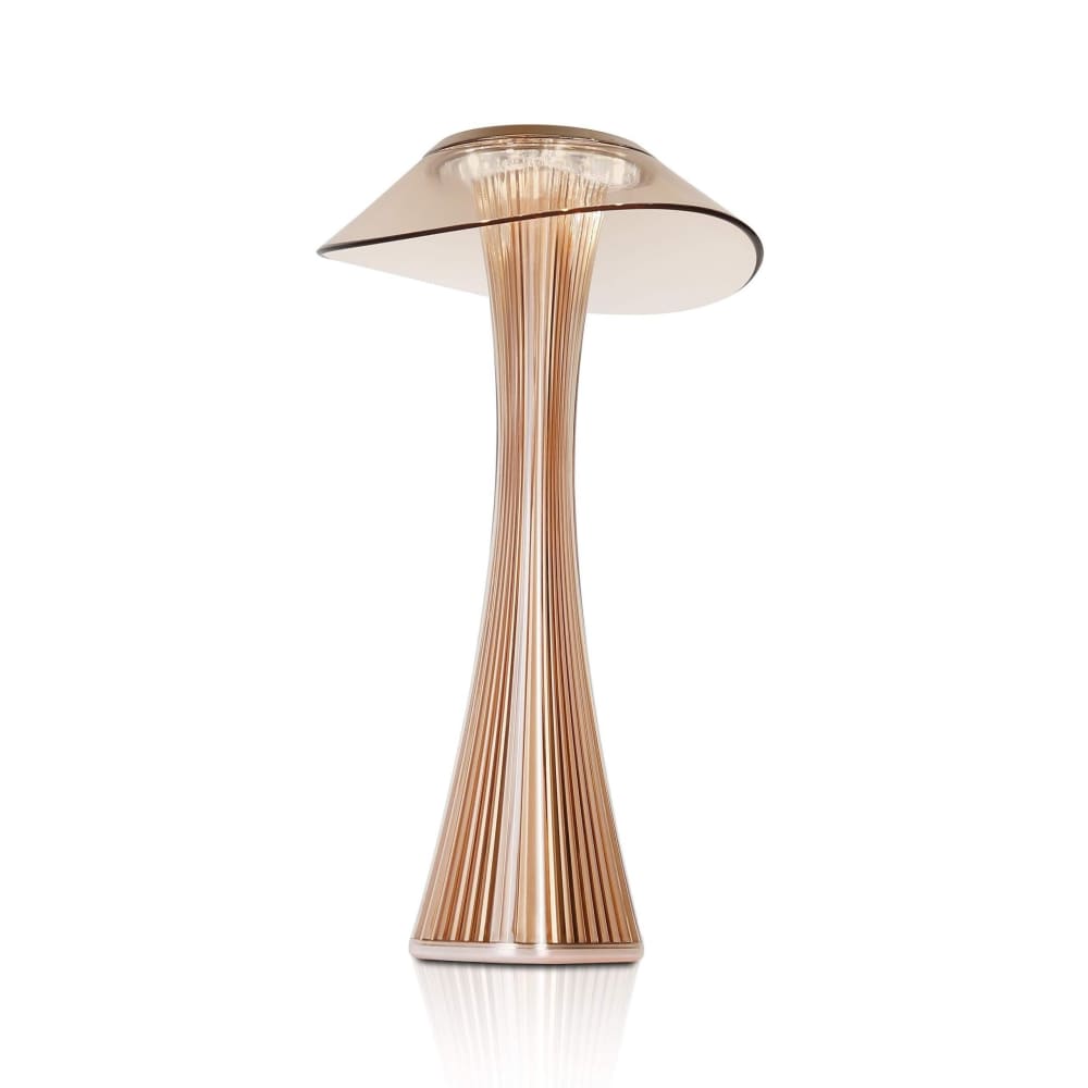 Lampe de table plastique rose 15.1x15.1x27.4cm led