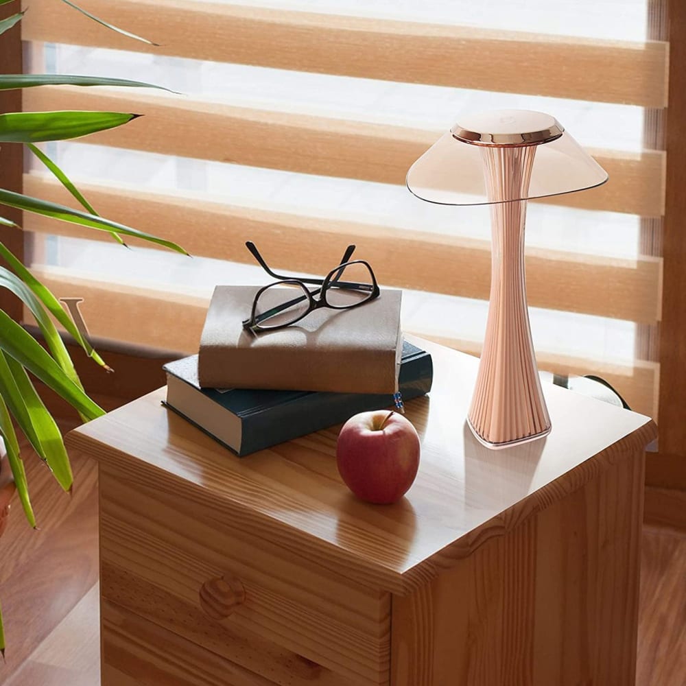 Lampe de table plastique rose 15.1x15.1x27.4cm led — vue 4