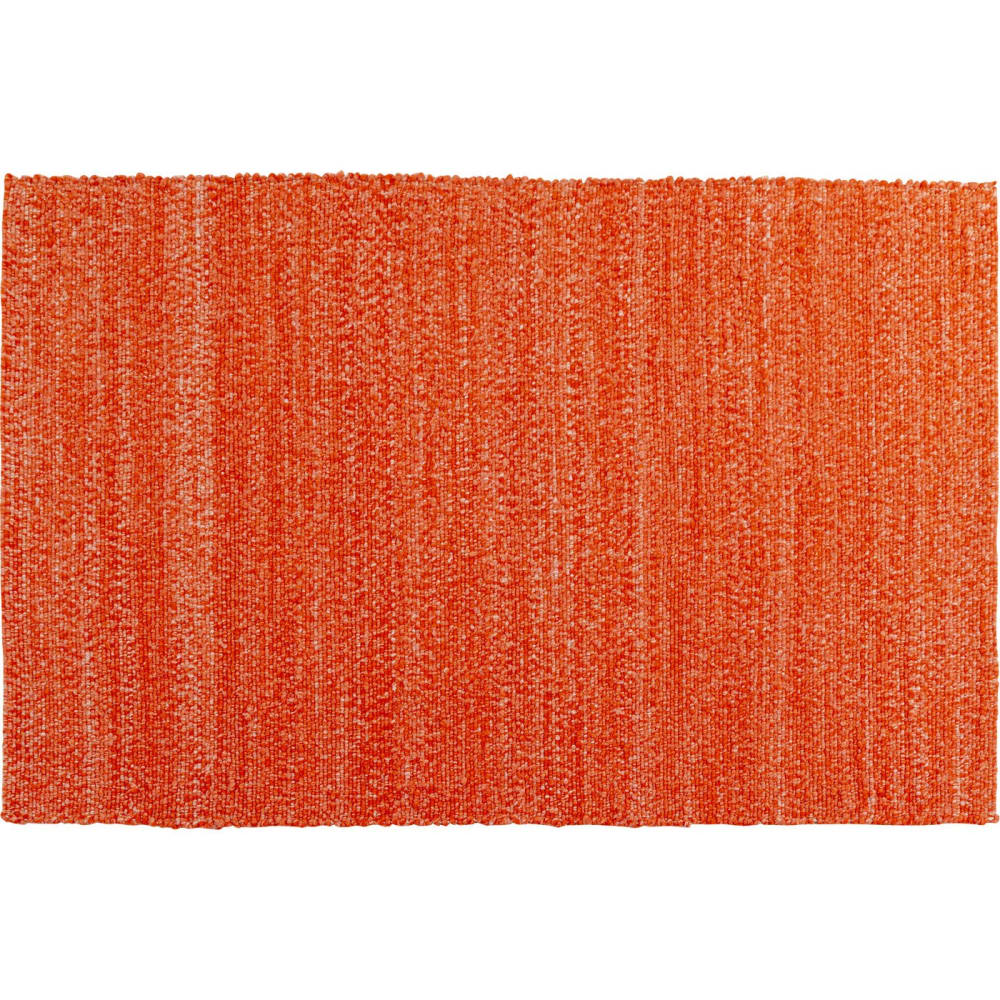 Tapis en polyester bouclé orange 240x170