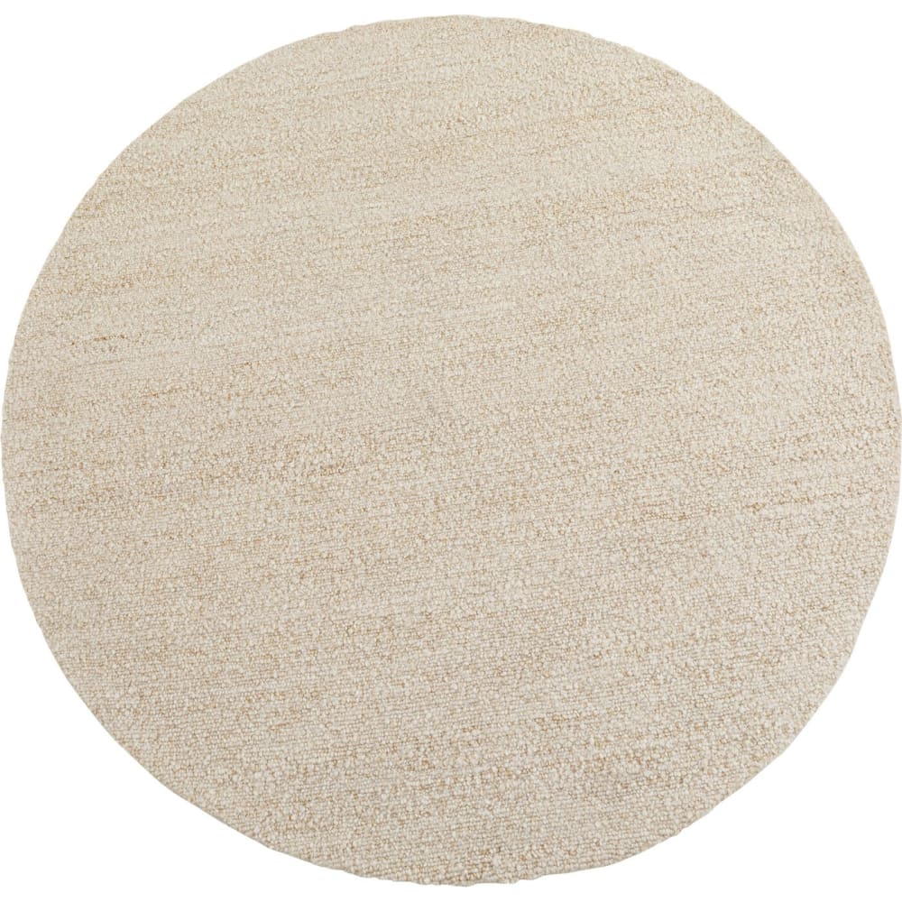 Tapis en polyester bouclé crème d200
