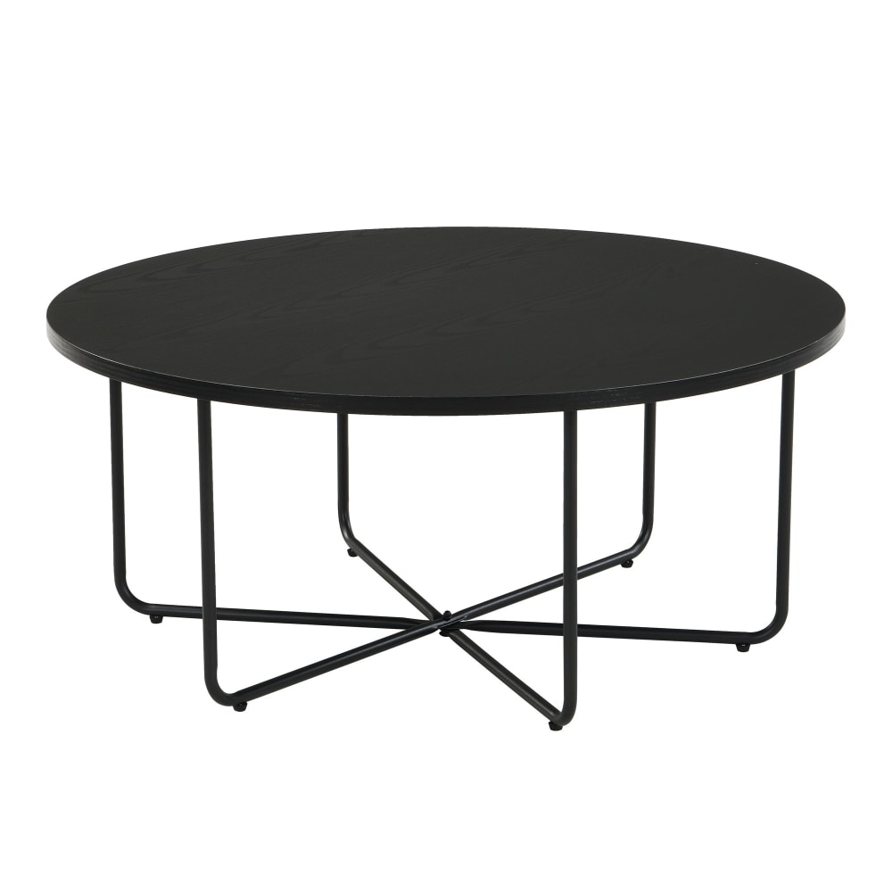 FineBuy Couchtisch aus MDF, schwarz style modern - Spanplatte