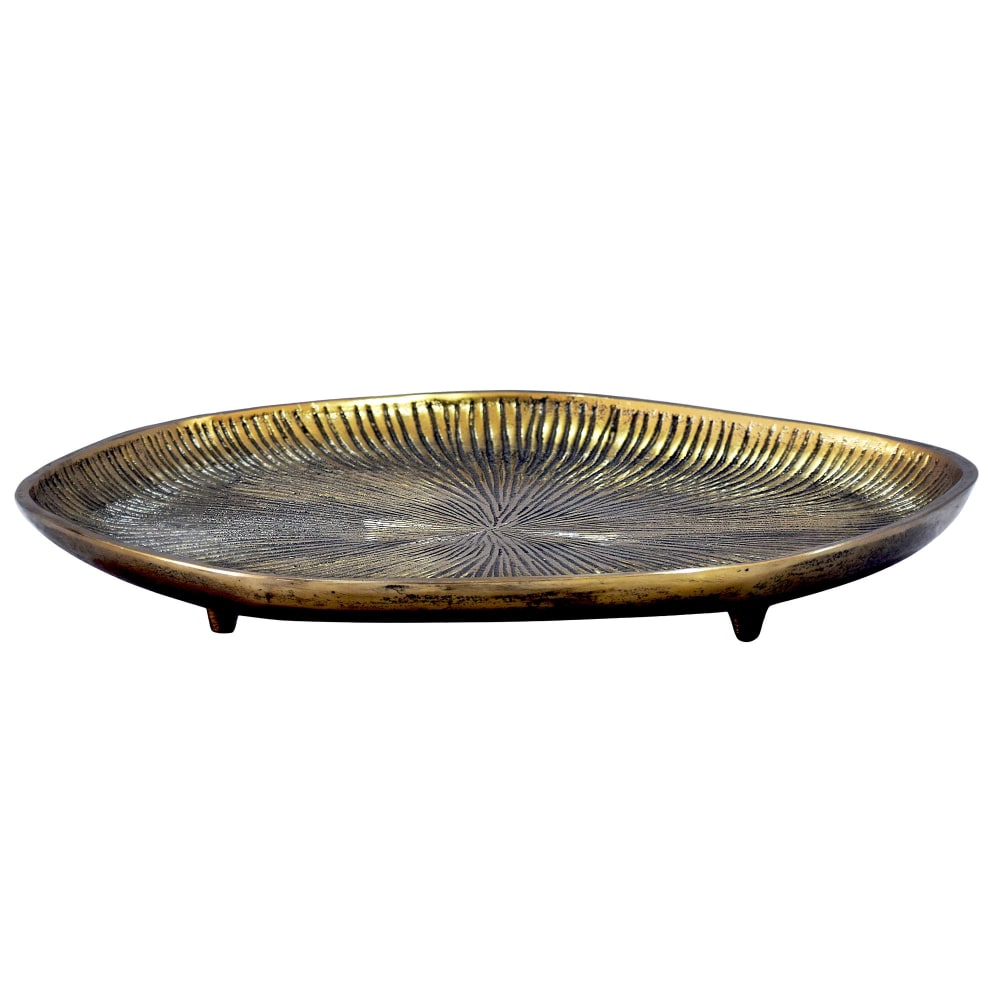 Coupe décorative en aluminium, doré Coupe décorative en aluminium, doré