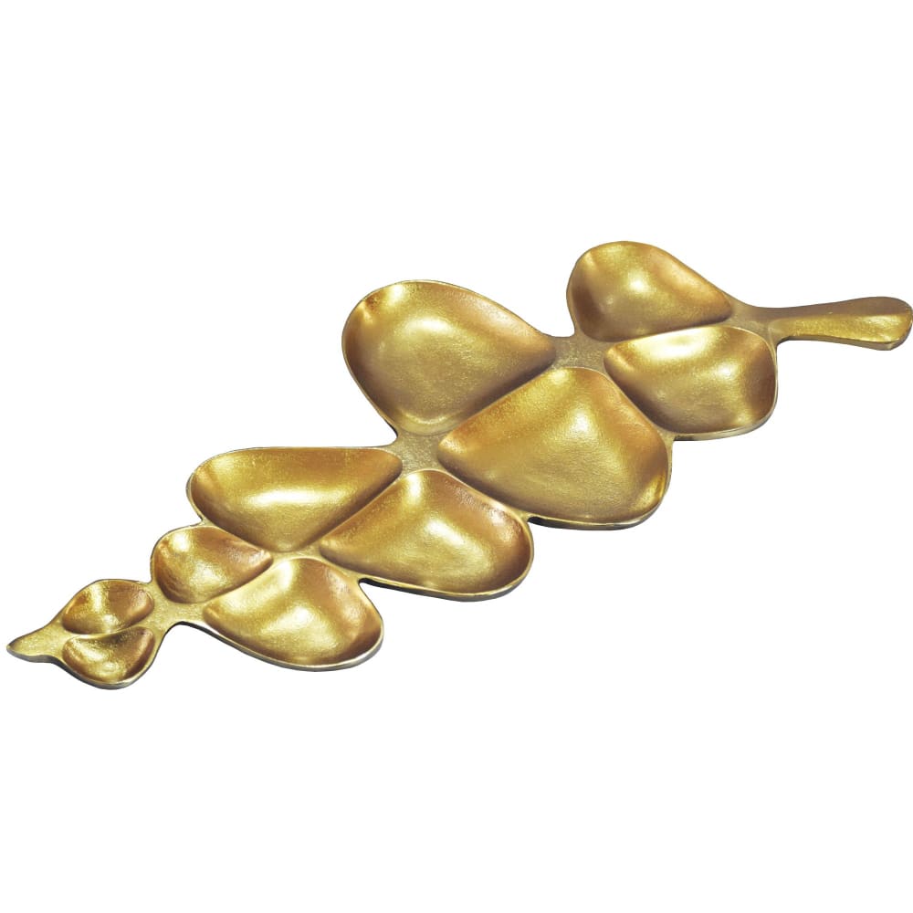 Coupe décorative en aluminium, doré Coupe décorative en aluminium, doré