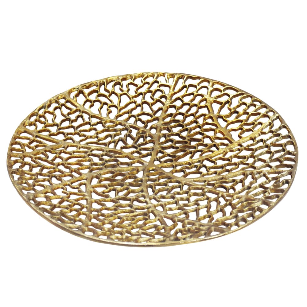 Coupe décorative en aluminium, doré Coupe décorative en aluminium, doré