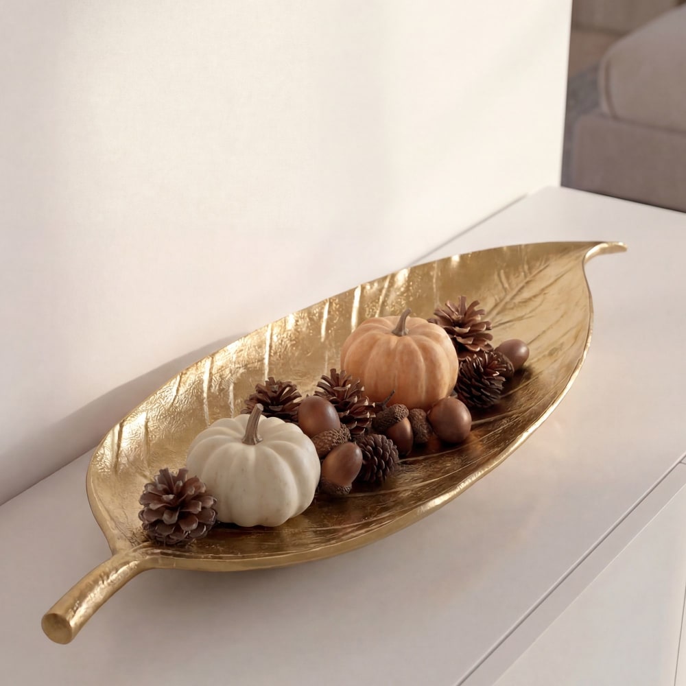 Dekoschale aus Aluminium, gold - Maisons Du Monde