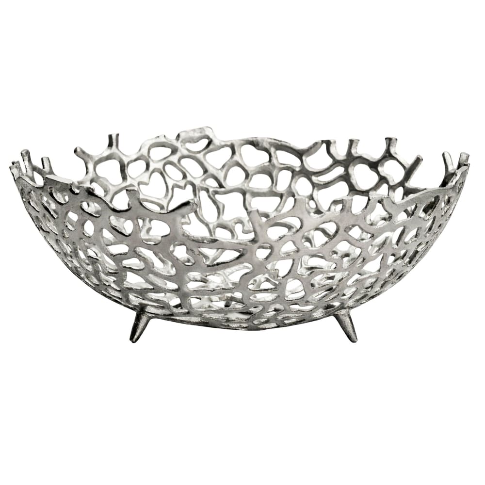 Coupe à fruits en aluminium, argenté Coupe à fruits en aluminium, argenté