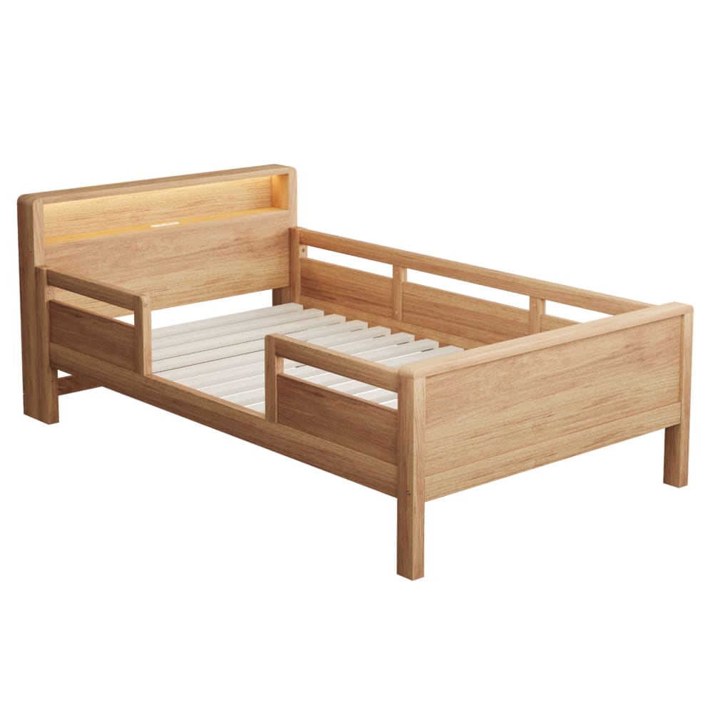 Lit enfant en pin blanc 90x200 cm