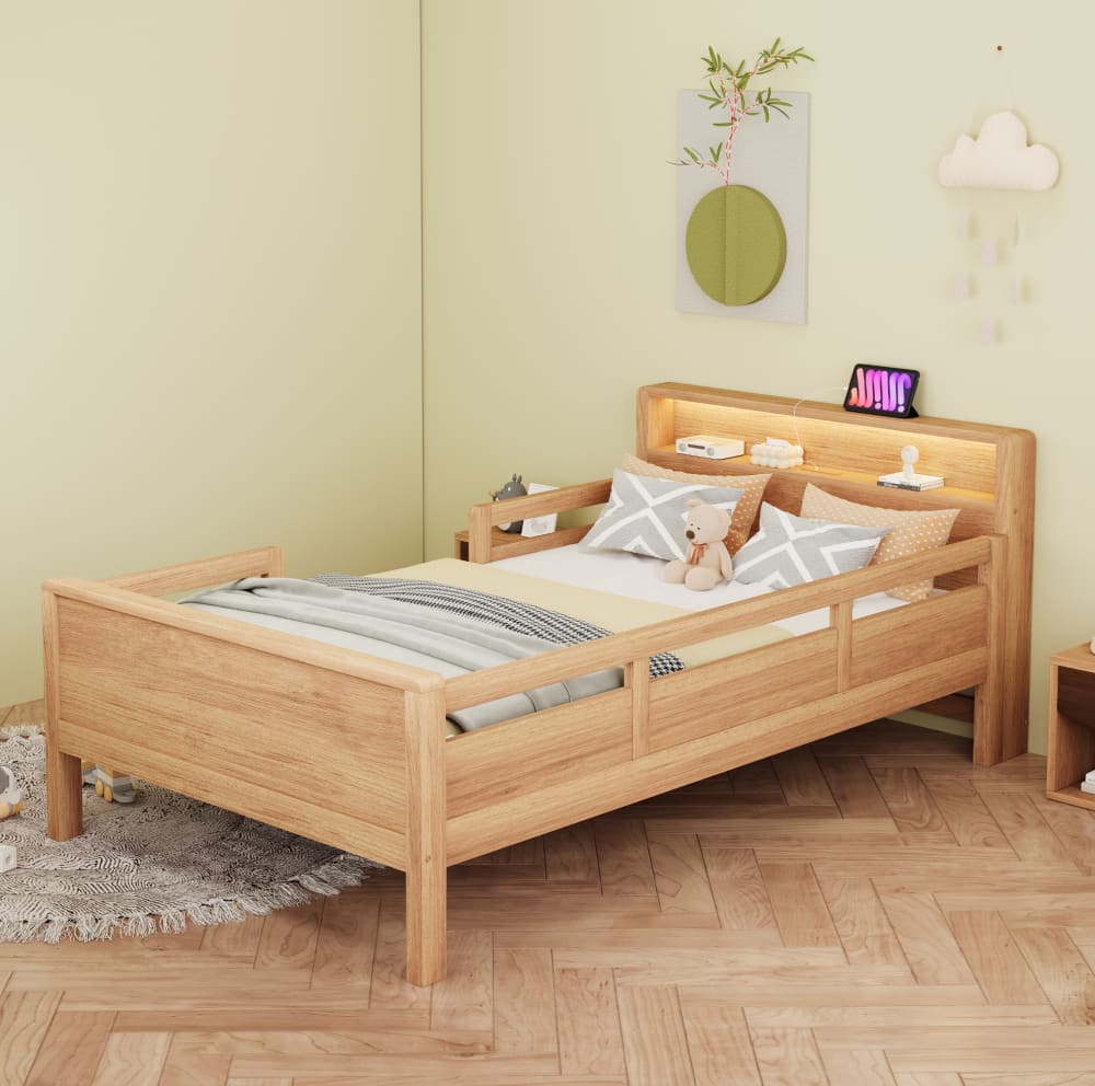 Kinderbett aus Kiefer 90x200 cm - Maisons Du Monde