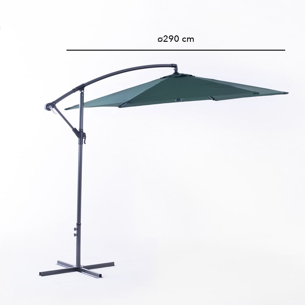 Sechseckiger Ampelschirm 290 cm Grüner - Maisons Du Monde