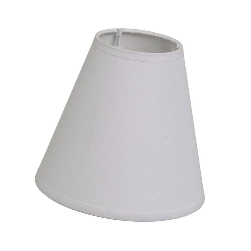 Petit abat-jour gris clair 15 cm