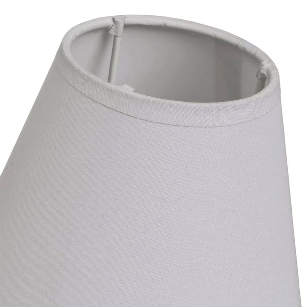 Petit abat-jour gris clair 15 cm — vue 3