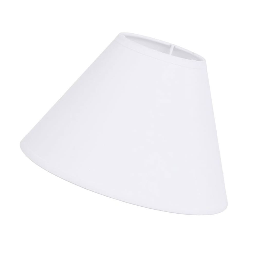 Abat-jour conique blanc 22 cm