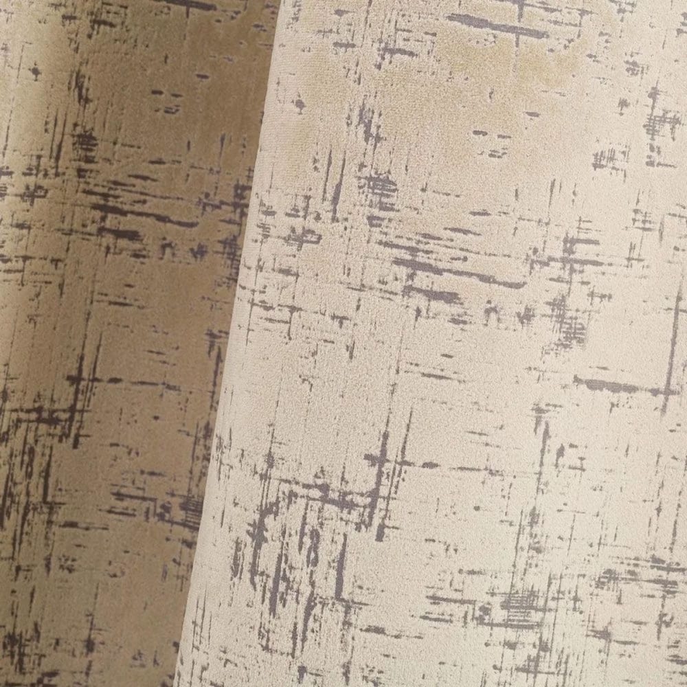 Rideau Bliss Velours beige 140 x 260 cm — vue 3
