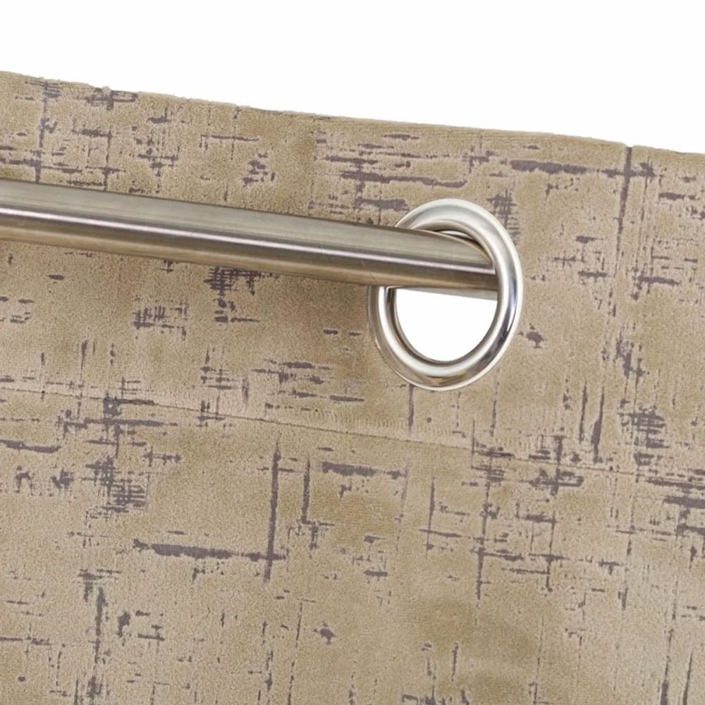 Rideau Bliss Velours beige 140 x 260 cm — vue 4