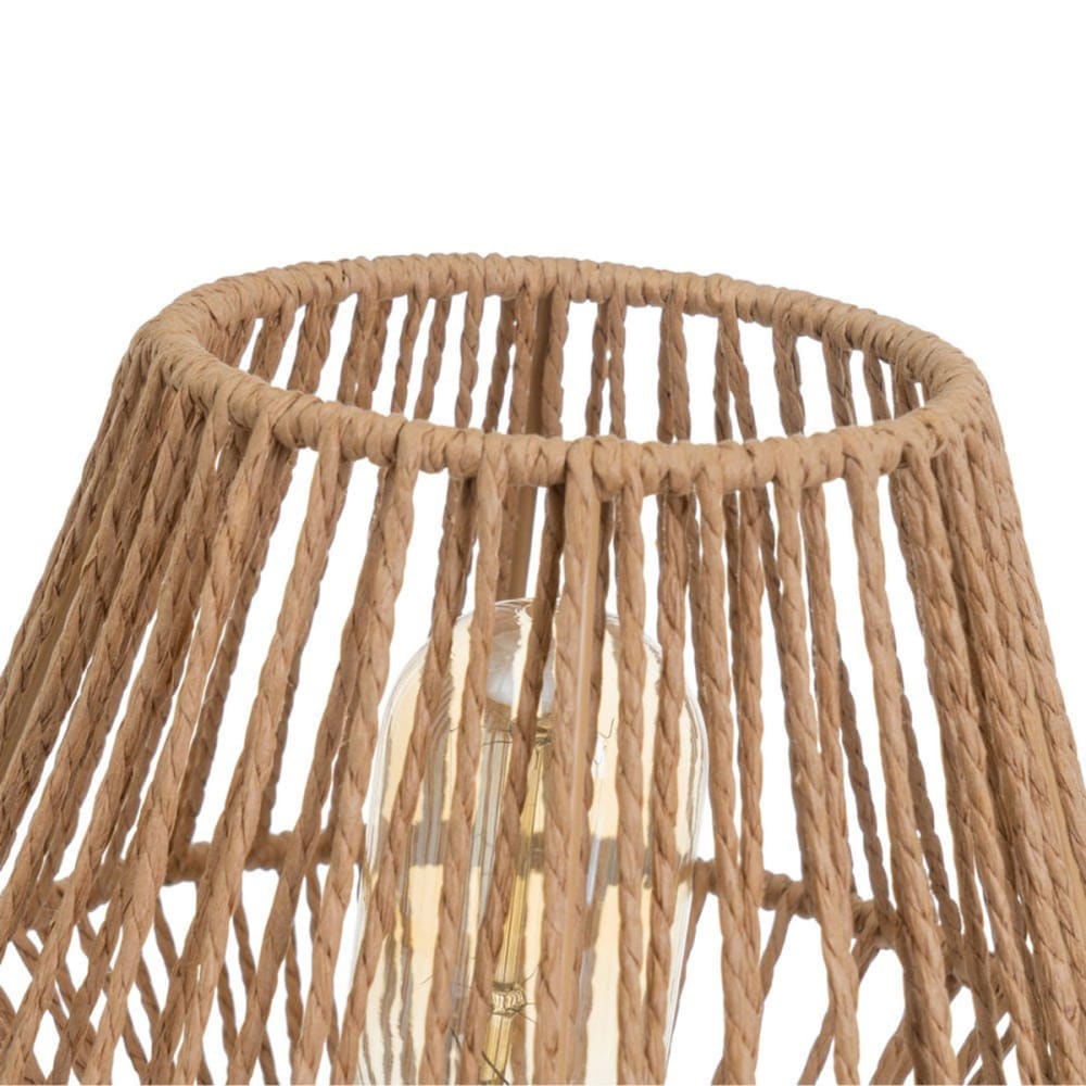Lampe à poser fibre de papier naturel 20 cm — vue 4