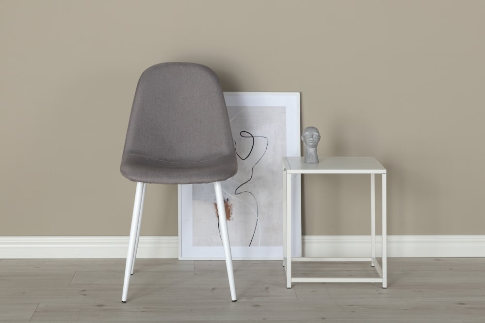 2er-Set Esszimmerstühle, Grau - Maisons Du Monde