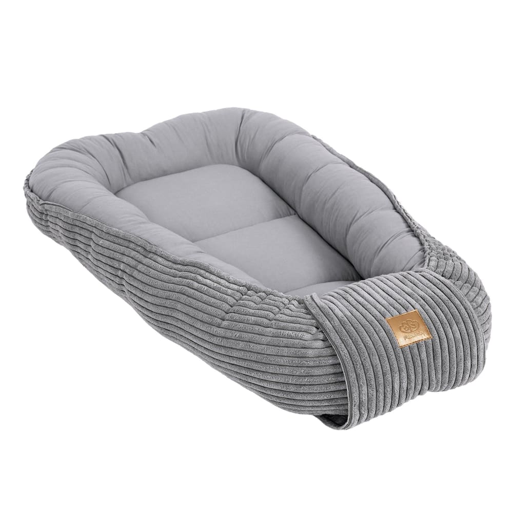 MeowBaby Baby-Schlafkokon - grau Pes - Polyester Baby