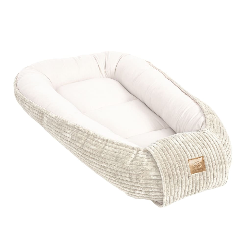 MeowBaby Baby-Schlafkokon - weiß Pes - Polyester Baby