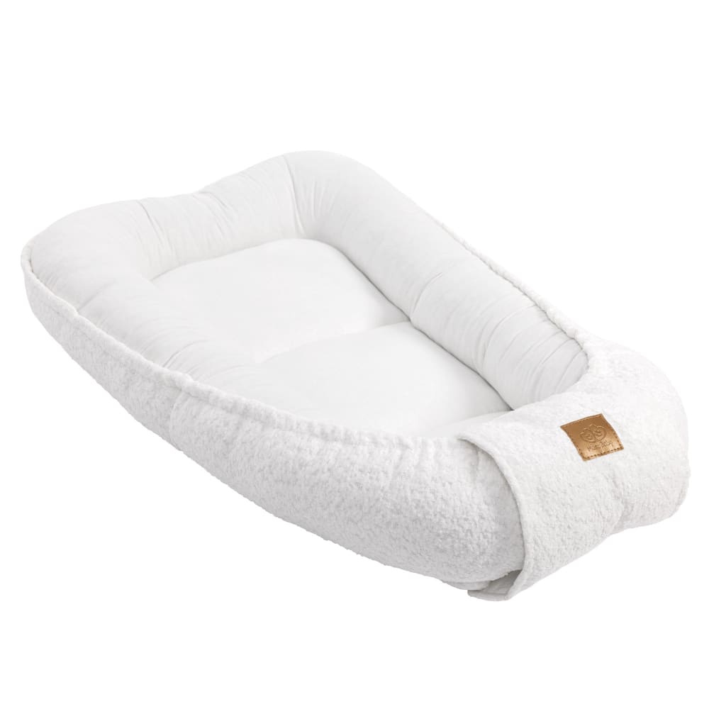 MeowBaby Baby-Schlafkokon - weiß Pes - Polyester Baby