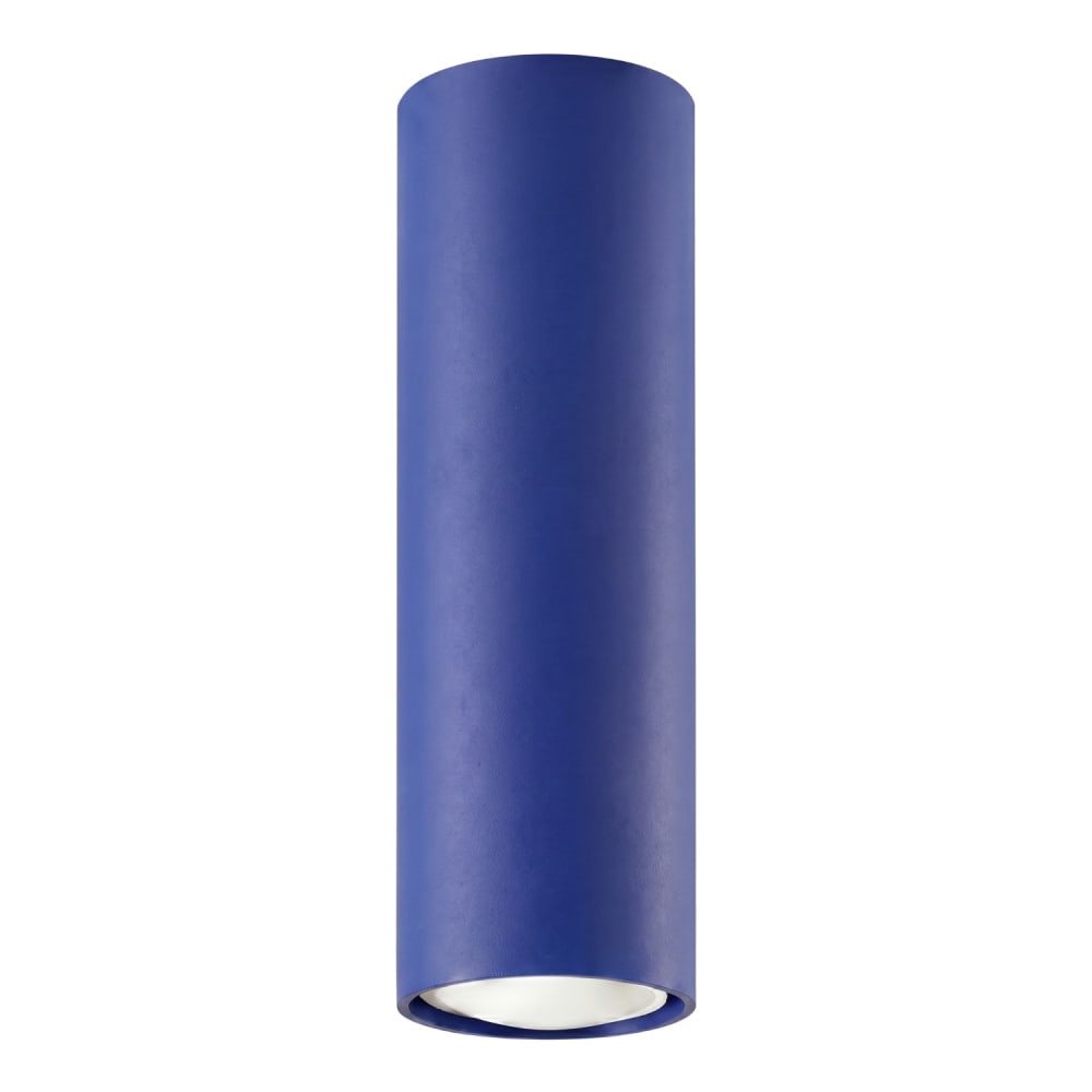 Plafonnier acier outremer h 20 cm