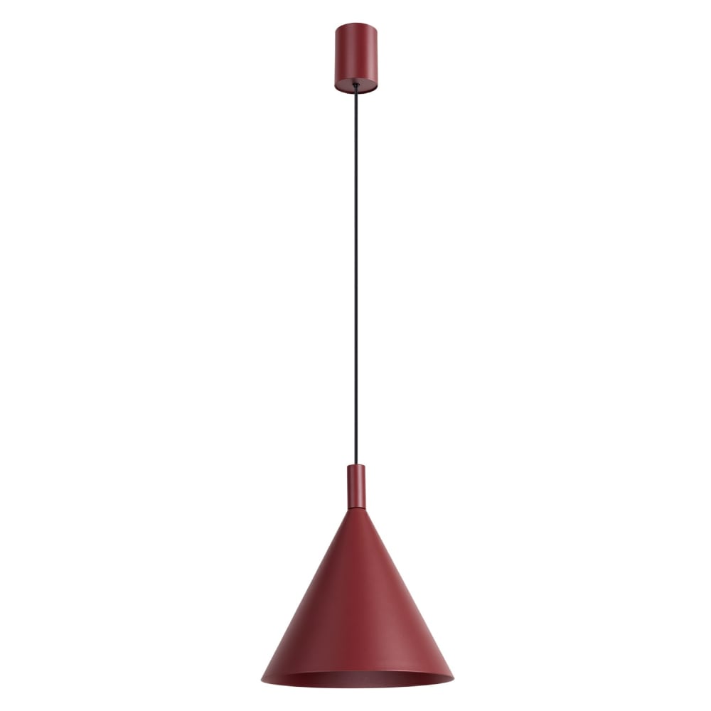 Suspension acier bourgogne h 140 cm Suspension acier bourgogne h 140 cm