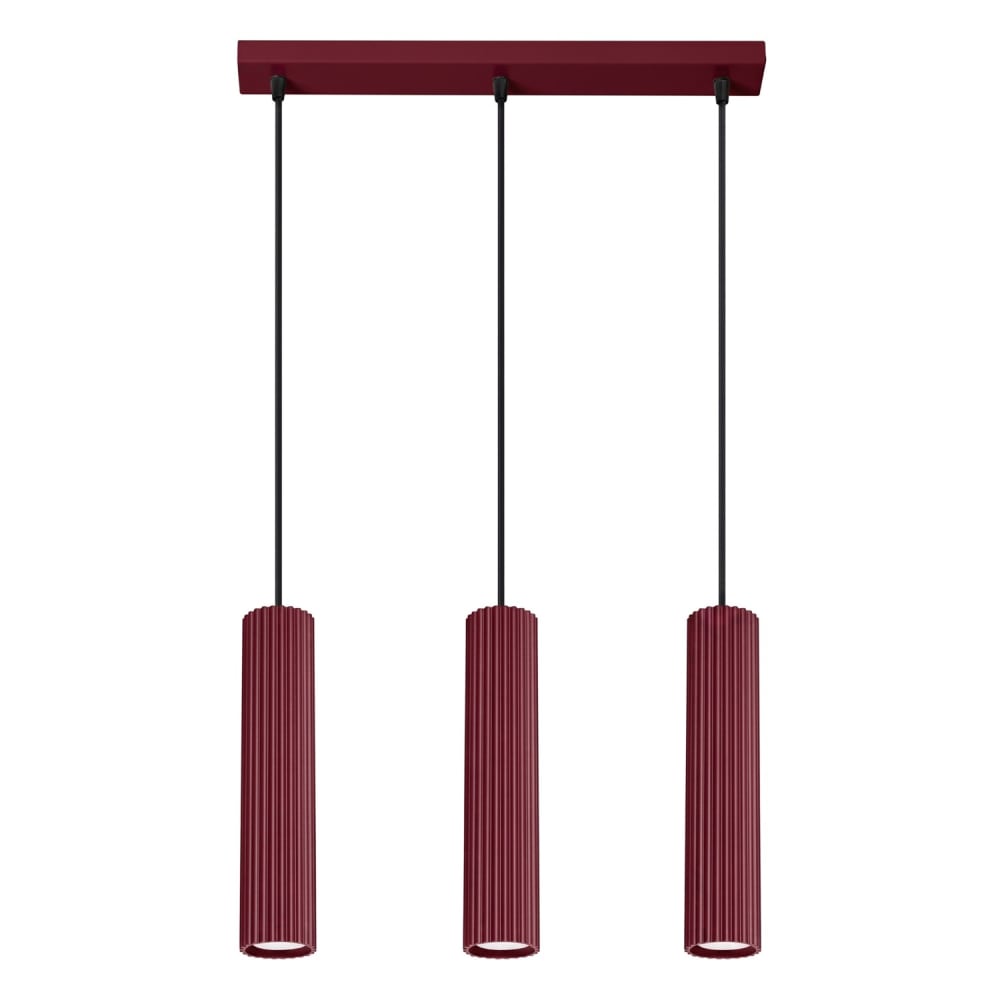 Suspension aluminium bourgogne h 98 cm