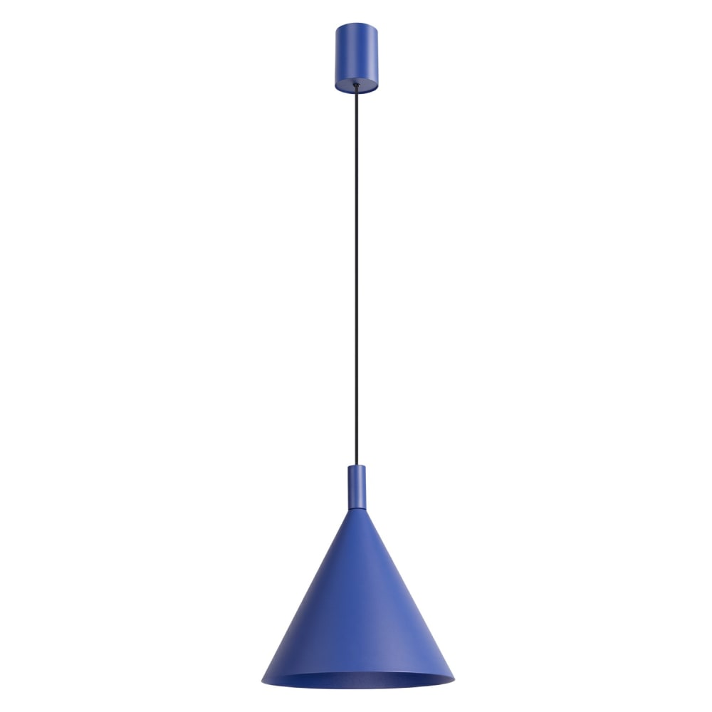 Suspension acier outremer h 140 cm Suspension acier outremer h 140 cm
