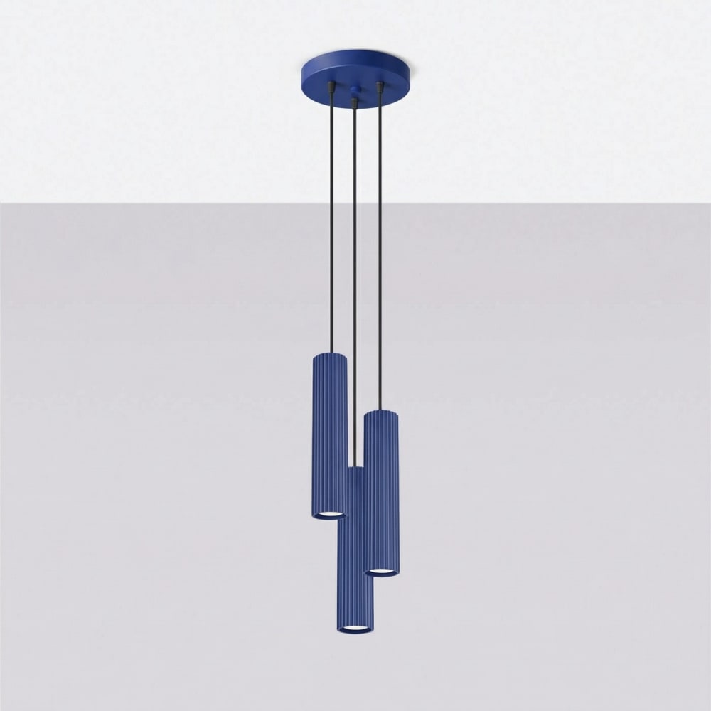 Suspension aluminium outremer h 108 cm