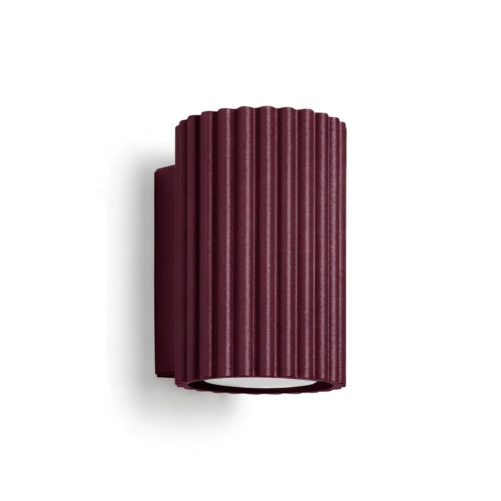 Applique aluminium bourgogne h 10 cm Applique aluminium bourgogne h 10 cm