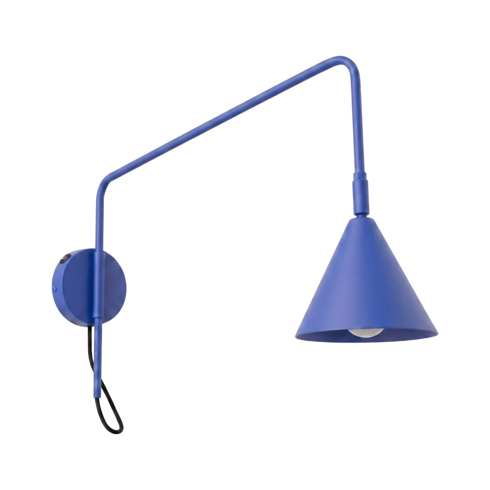 Applique acier outremer h 30 cm Applique acier outremer h 30 cm