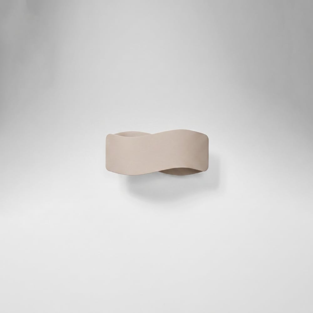Applique acier taupe h 13 cm — vue 3