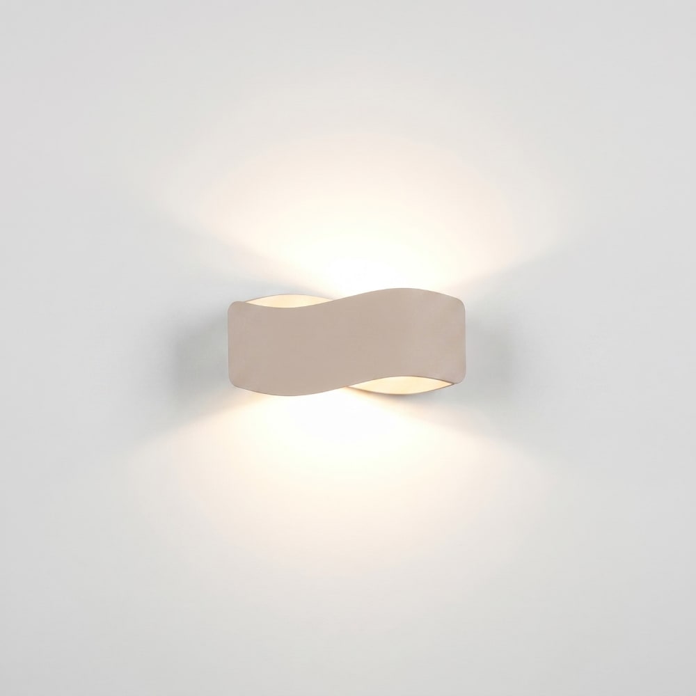 Applique acier taupe h 13 cm — vue 4