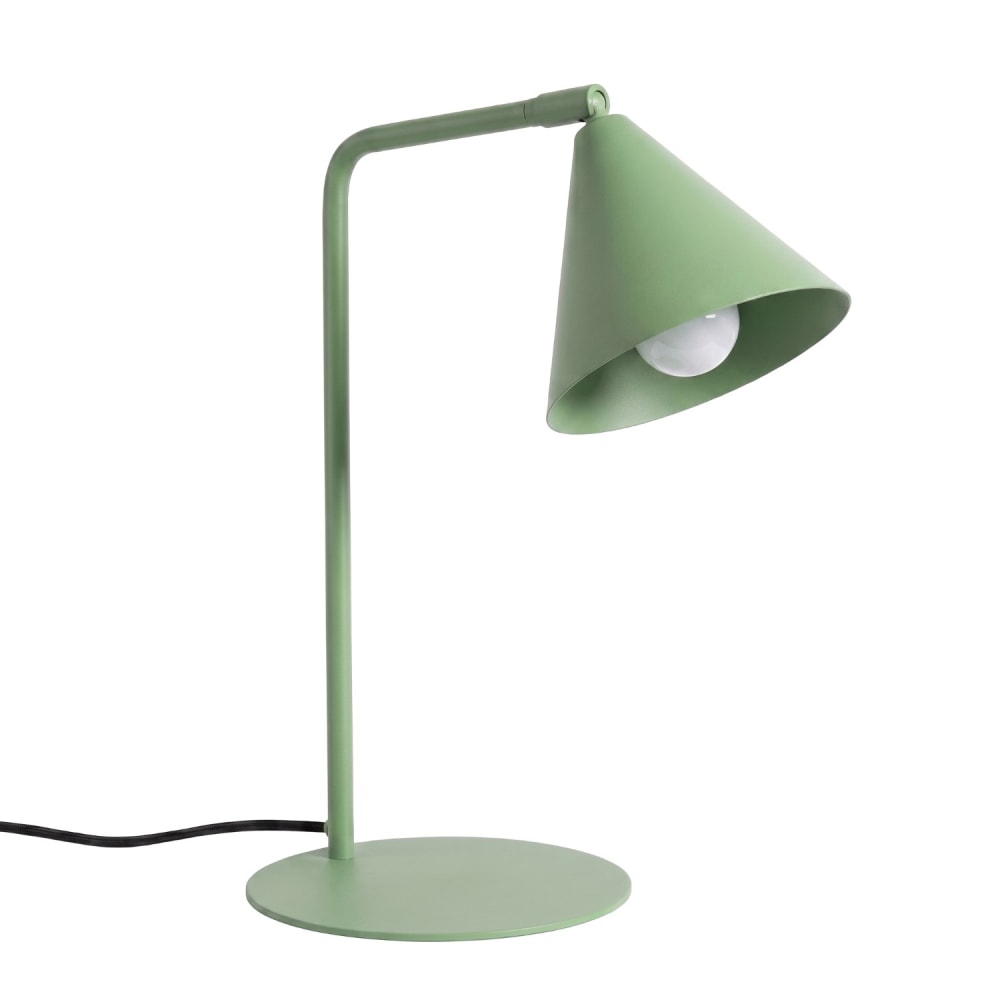 Lampe de bureau acier sauge h 35 cm Lampe de bureau acier sauge h 35 cm