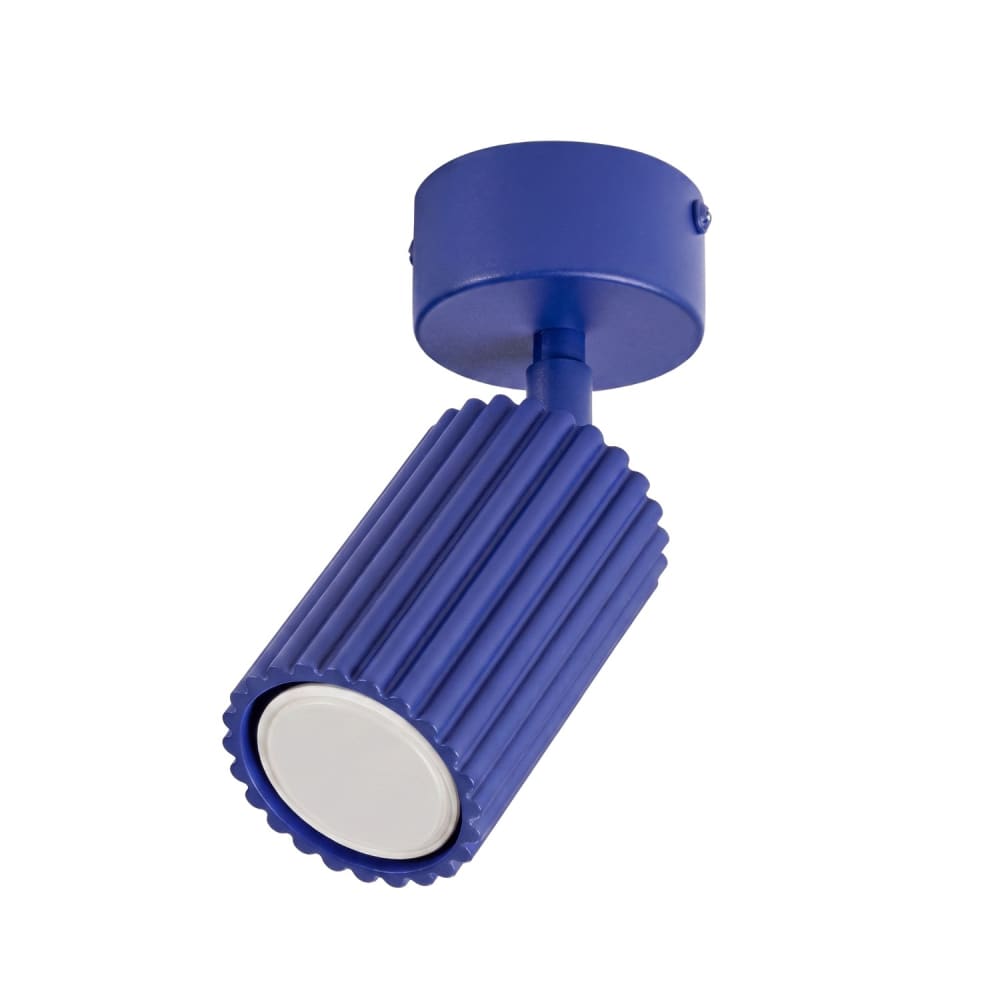 Plafonnier aluminium outremer h 18 cm