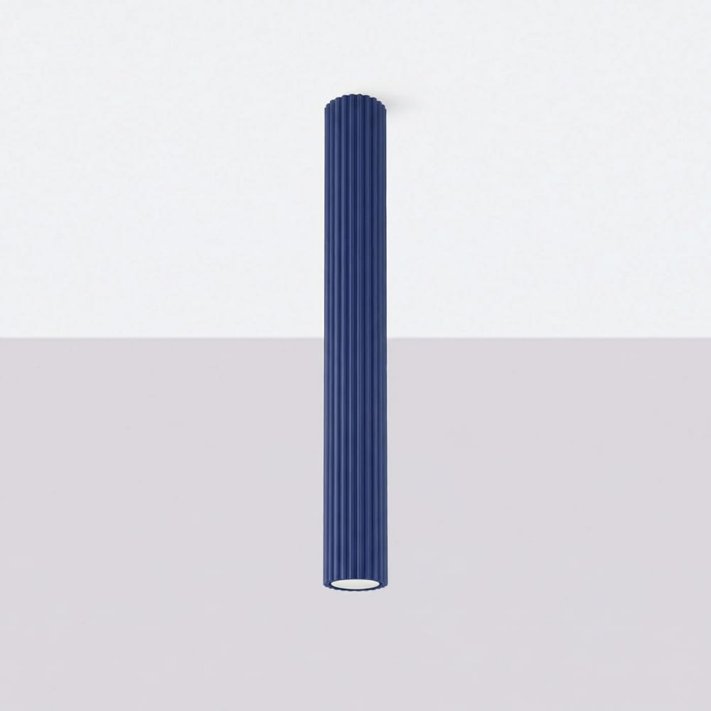 Plafonnier aluminium outremer h 60 cm — vue 3