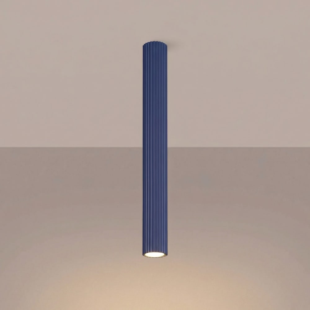 Plafonnier aluminium outremer h 60 cm — vue 4