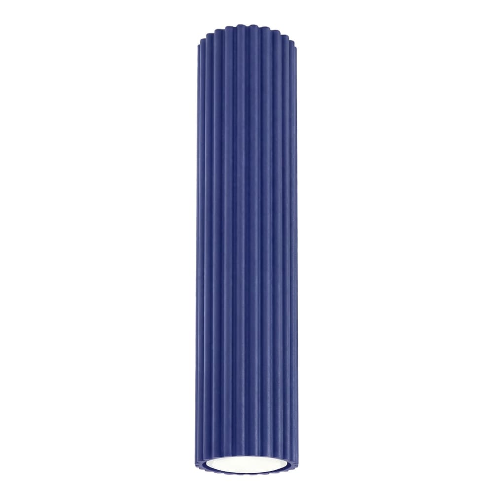 Plafonnier aluminium outremer h 30 cm
