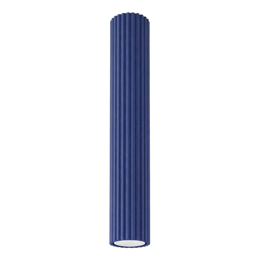 Plafonnier aluminium outremer h 40 cm